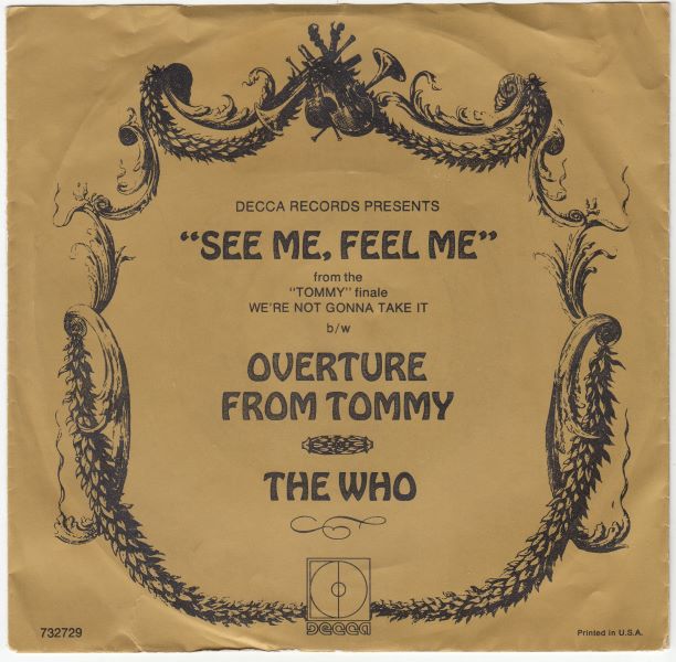 See Me, Feel Me / Overture From Tommy