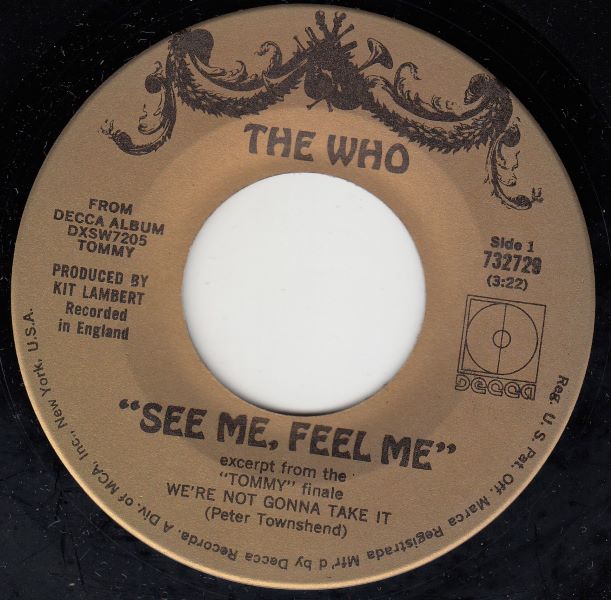 See Me, Feel Me / Overture From Tommy - Image 3