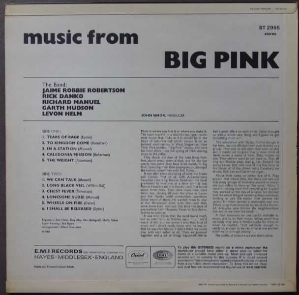Music From Big Pink - Image 4