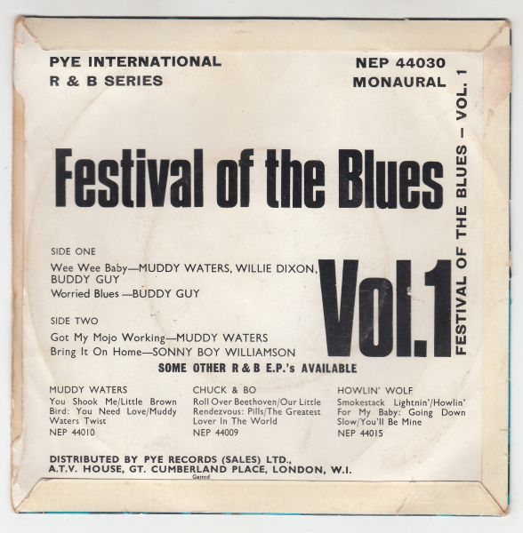 Festival Of The Blues Volume 1 EP - Image 2