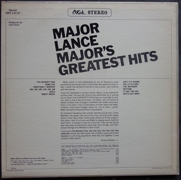 Major's Greatest Hits - Image 2