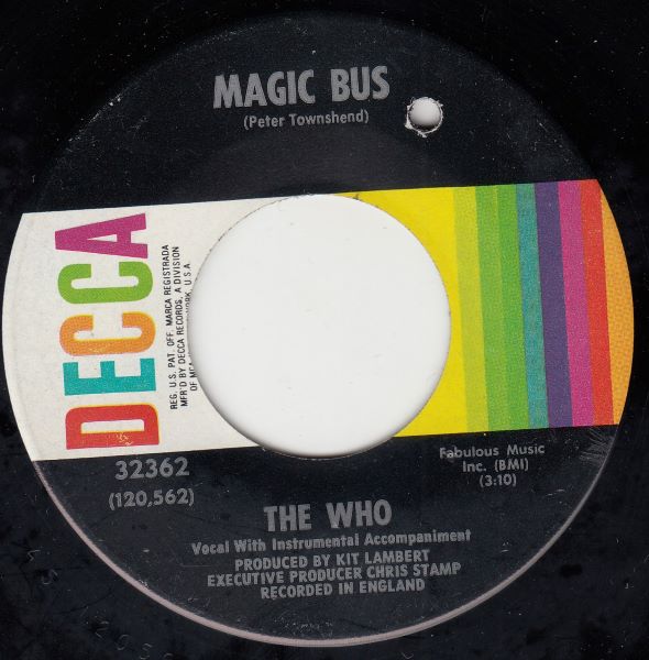 Magic Bus / Someone's Coming