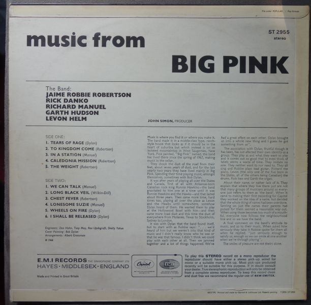 Music From Big Pink - Image 2