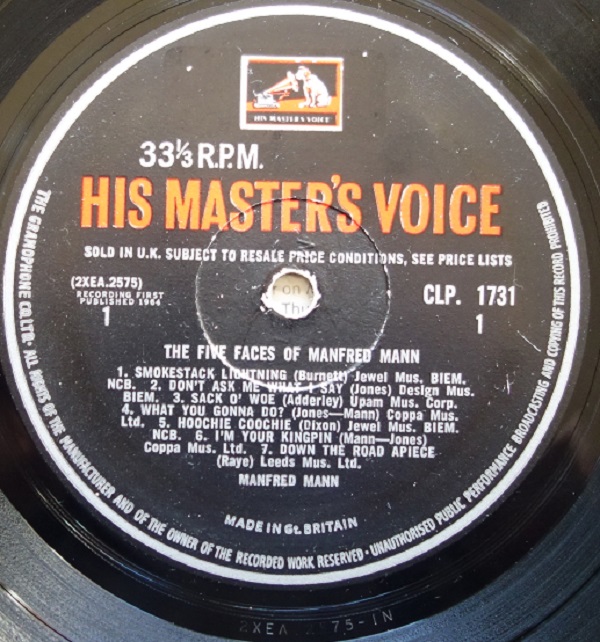 Five Faces Of Manfred Mann - Image 3