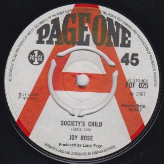 Society's Child / Waltzing To Jazz