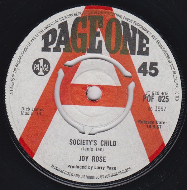 Society's Child / Waltzing To Jazz