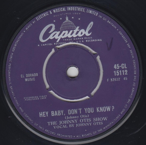Hey Baby Don't You Know / Mumblin' Mosie
