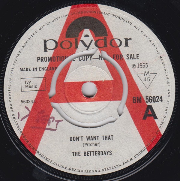 Don't Want That / Here Tis