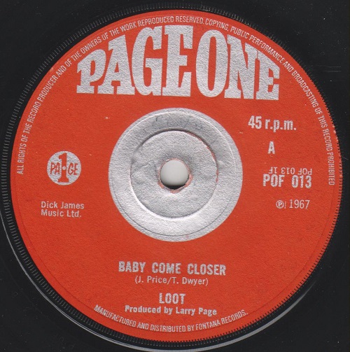 Baby Come Closer / Baby