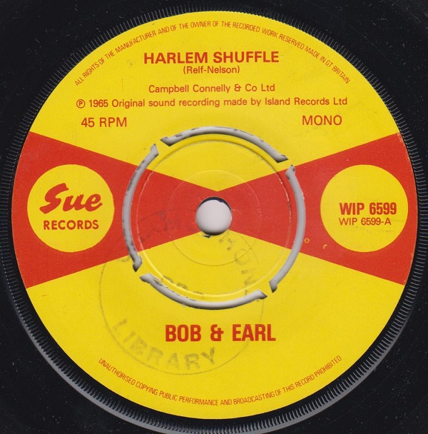 Harlem Shuffle / Robert Parker - Let's Go Baby Where The Action Is / Donnie Elbert - A Little Bit Of Leather