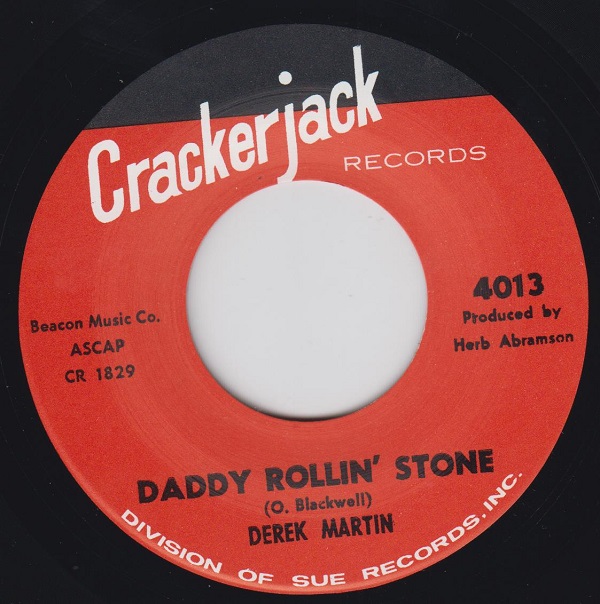 DEREK MARTIN - Daddy Rollin' Stone / Don't Put Me Down Like This - 7inch (SP)