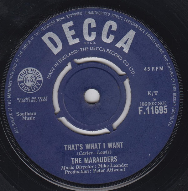 That's What I Want / Hey Wha' Dya Say