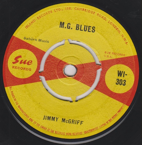 All About My Girl / M.G. Blues