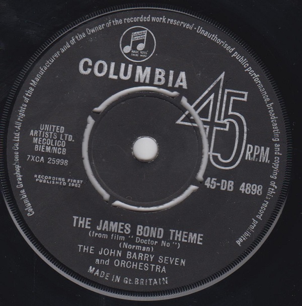 James Bond Theme / Blacksmith Blues