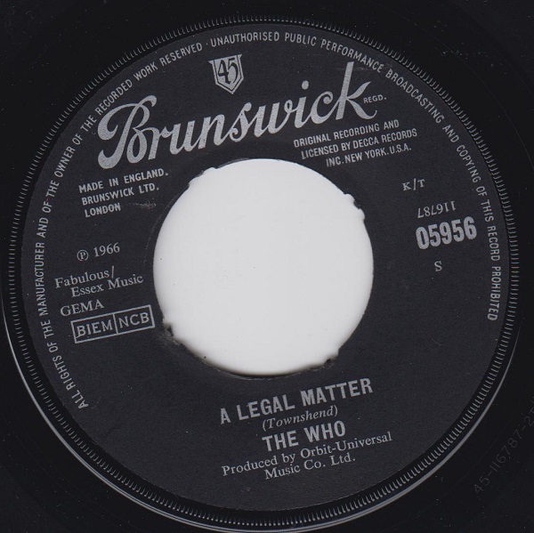 A Legal Matter / Instant Party