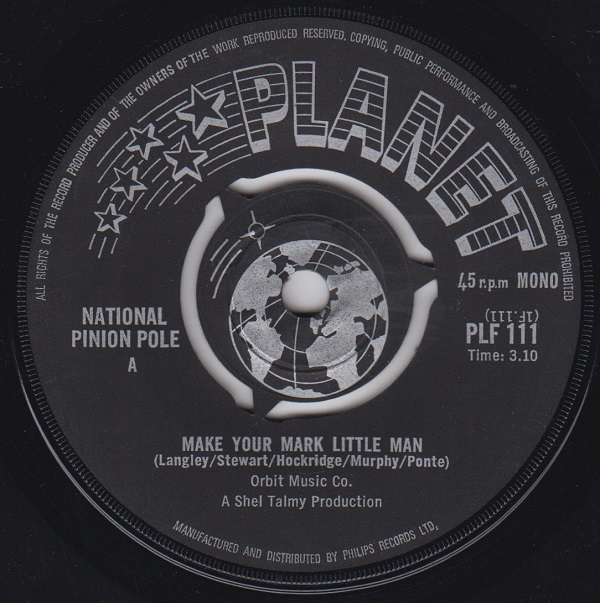 Make Your Mark Little Man / I Was The One You Came In With