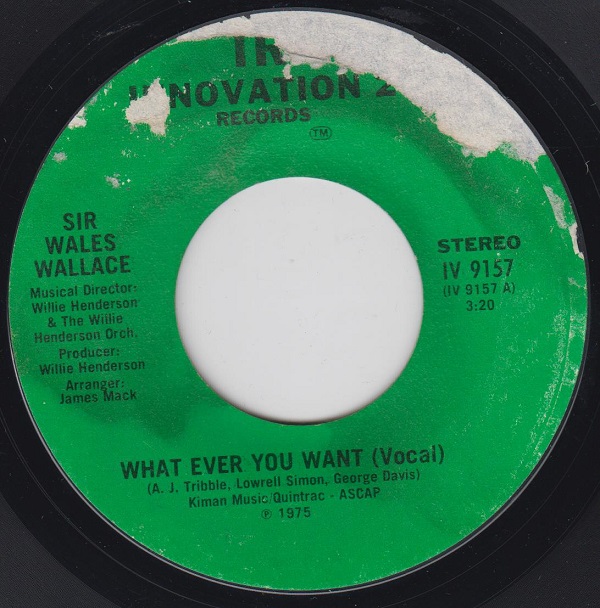 What Ever You Want / Wish I Could Say What I Want To