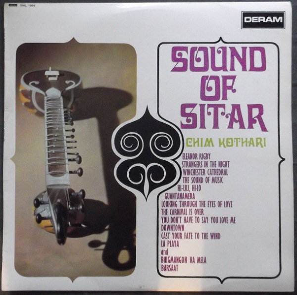 CHIM KOTHARI - Sound Of Sitar - Disque 33T