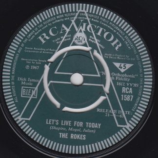 Let's Live For Today / Ride On