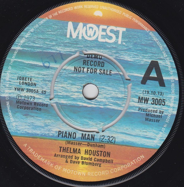 Piano Man / I'm Just A Part Of Yesterday