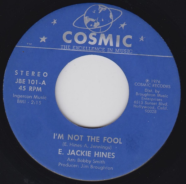 I'm Not The Fool / I'm So Glad