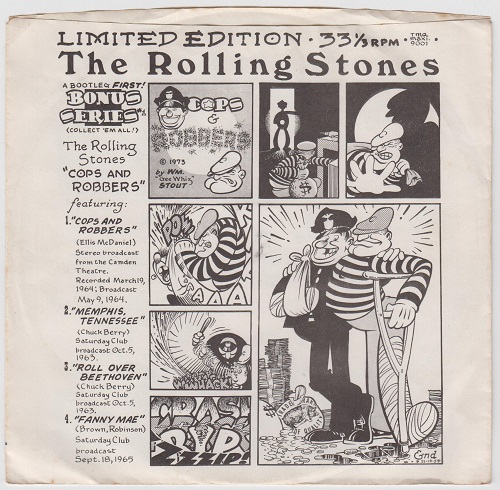 Cops And Robbers / Memphis Tennessee / Roll Over Beethoven / Fanny Mae