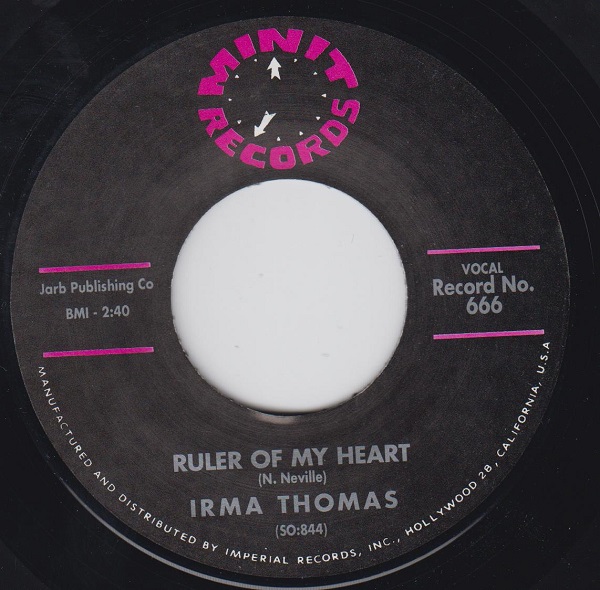 Ruler Of My Heart / Hittin' On Nothing