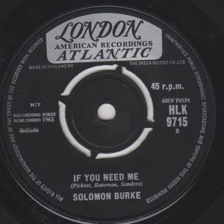 If You Need Me / You Can Make It If You Try
