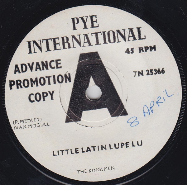 Little Latin Lupe Lu / Louie Louie
