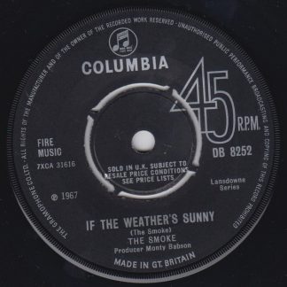 If The Weather's Sunny / I Would If I Could But I Can't