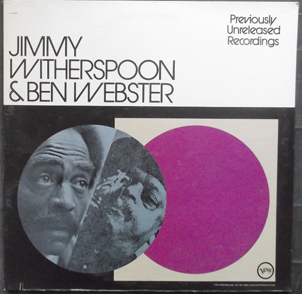 Jimmy Witherspoon And Ben Webster