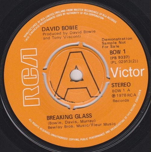 Breaking Glass / Art Decade / Ziggy Stardust