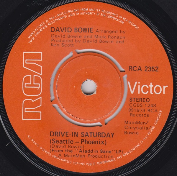 Drive-In Saturday / Round And Round