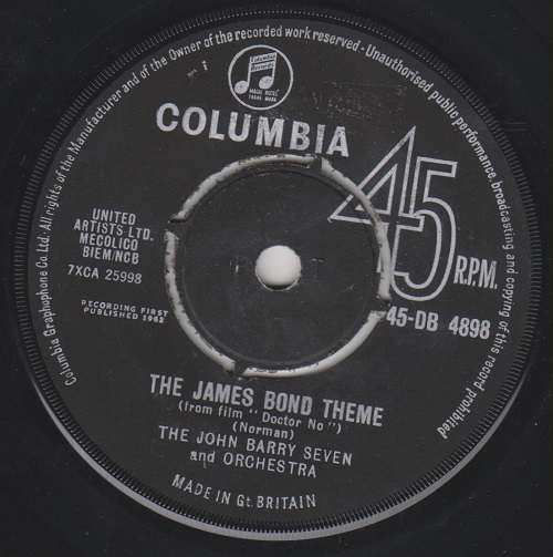 James Bond Theme / Blacksmith Blues