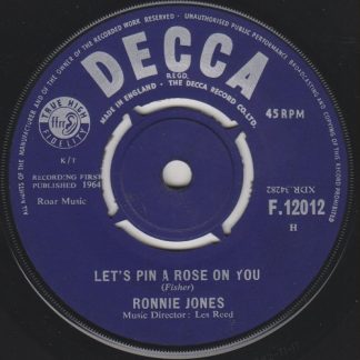 Let's Pin A Rose On You / I Need Your Loving