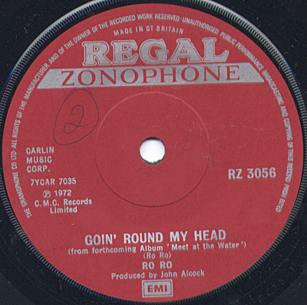 Goin' Round My Head / Down On The Road