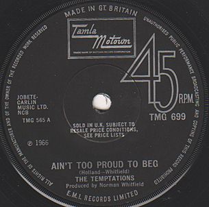 Ain't Too Proud To Beg / Fading Away
