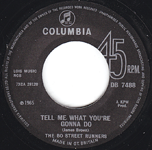 Tell Me What You're Gonna Do / And I Do Just What I Want