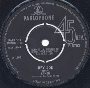 Hey Joe / Constantly