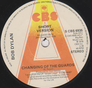 Changing Of The Guards - short version / long version