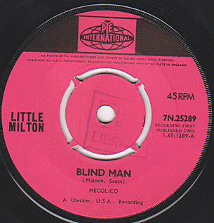 Blind Man / Blues In The Night