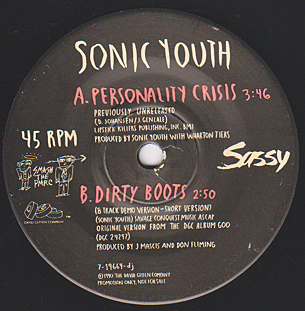 Personality Crisis / Dirty Boots