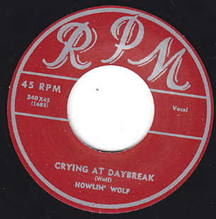 Crying At Daybreak / Junior Brooks - Lone Town Blues