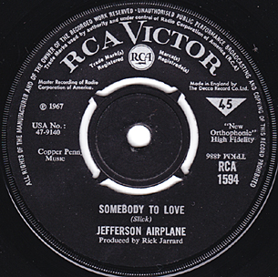 Somebody To Love / She Has Funny Cars