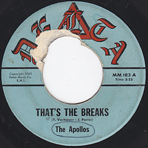 Thats The Breaks / Country Boy