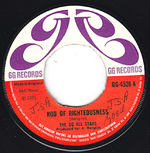 Rod Of Righteousness / Denis Alcapone - King Of Kings