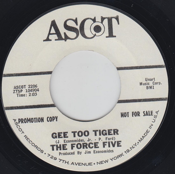 Gee Too Tiger / I Want You Babe