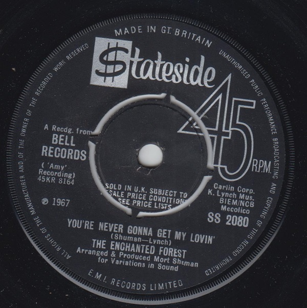 You're Never Gonna Get My Lovin' / Suzanne