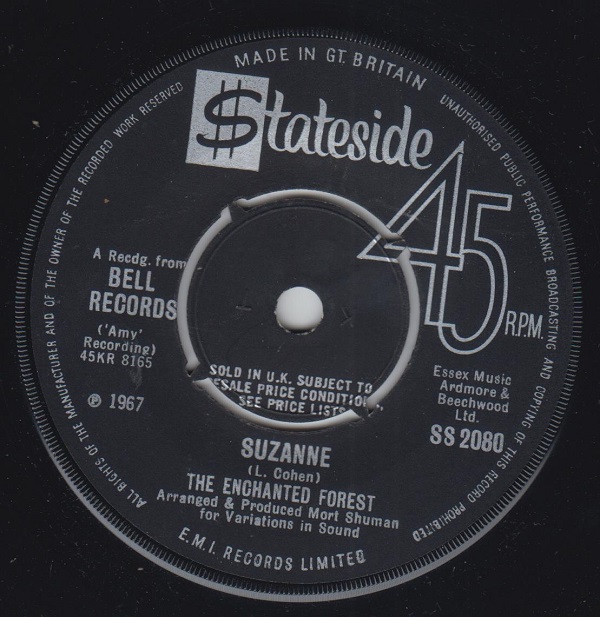 You're Never Gonna Get My Lovin' / Suzanne - Image 2