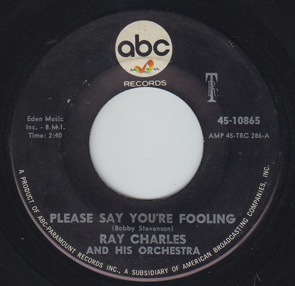 I Don't Need No Doctor / Please Say You're Fooling - Image 2